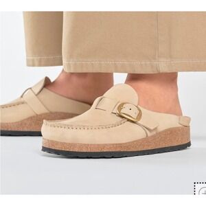 Birkenstock- Buckley /Nubuck Leather / SandCastle /  8,8.5 / NWT